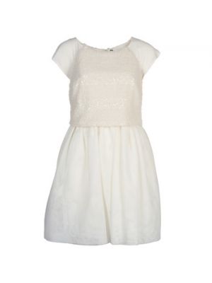 Sukienka mini Naf Naf biała