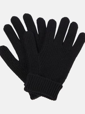 Кашемировые перчатки TotÊme черные