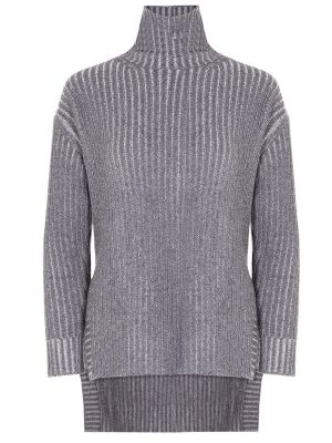 Кашемировый свитер Agnona серый