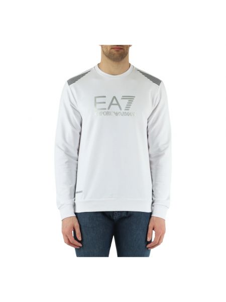 Sportliche sweatshirt Emporio Armani Ea7 weiß