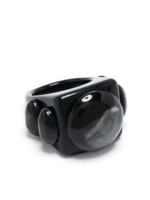 Oversized gyűrű La Manso fekete