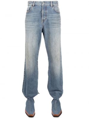 Tapered fit jeans Diesel blå