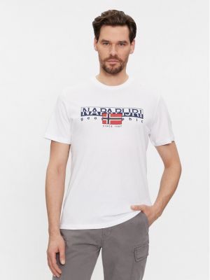 Marškinėliai Napapijri balta