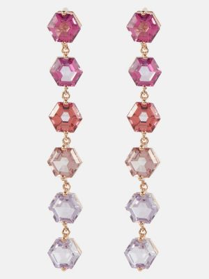 Σκουλαρίκια από ροζ χρυσό Suzanne Kalan