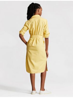Košilové šaty Polo Ralph Lauren žluté