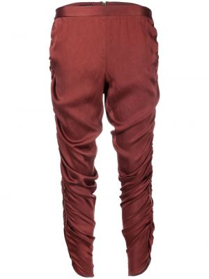 Kalhoty Dolce & Gabbana Pre-owned, červená