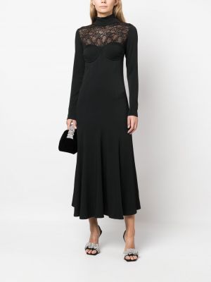 Krajkové večerní šaty Faith Connexion černé