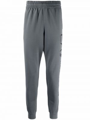 Pantalones de chándal con estampado Ea7 Emporio Armani gris