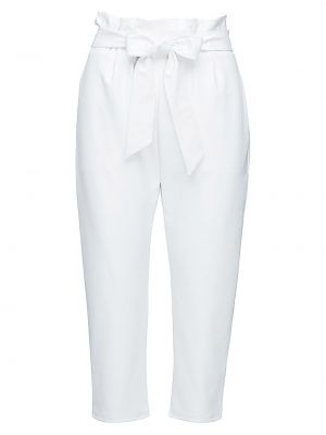 Кожаные брюки из искусственной кожи Commando белые