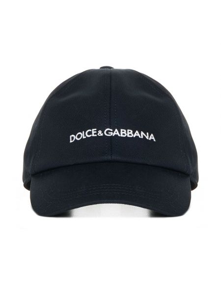 Czapka z daszkiem Dolce And Gabbana czarna