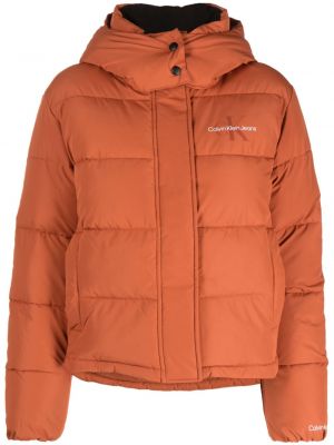 Traper jakna Calvin Klein Jeans narančasta