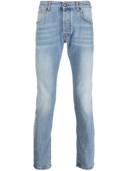 Jeans slim fit Costume National Contemporary, blu