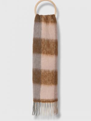 Вовняний шарф Marella коричневий