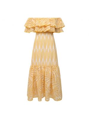 Хлопковое платье Charo Ruiz Ibiza - Желтый