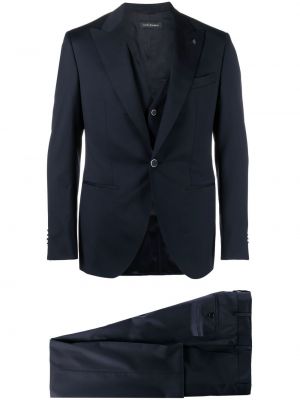 Anzug mit geknöpfter Luigi Bianchi Mantova blau