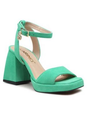 Zielone sandały Karino
