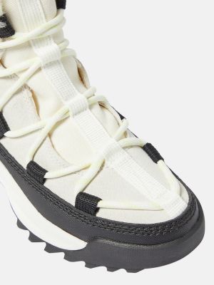 Čizme za snijeg od brušene kože Sorel bijela