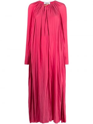 Dlouhé šaty Lanvin červené
