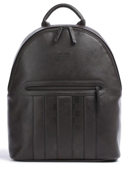 Кожаный рюкзак из искусственной кожи Ted Baker коричневый