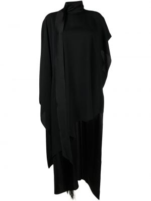Krepové midi šaty Taller Marmo černé