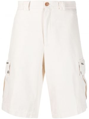 Kratke hlače kargo Brunello Cucinelli bijela