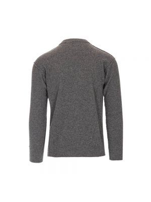 Jersey de lana de tela jersey Moschino gris