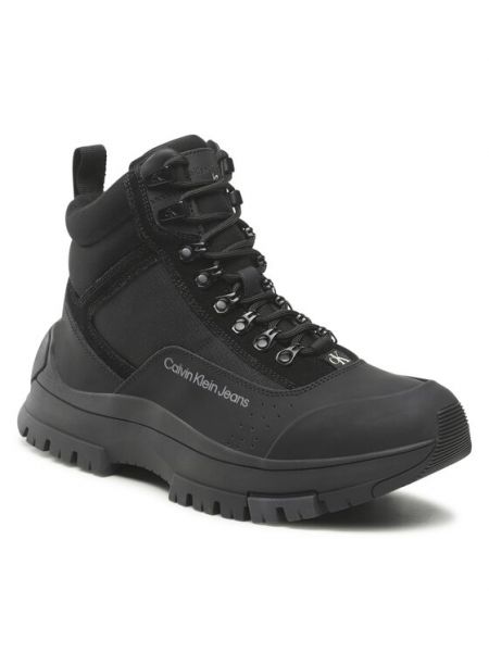 Trapery Hiking Laceup Thermo Boot YM0YM00475 Czarny Calvin Klein Jeans