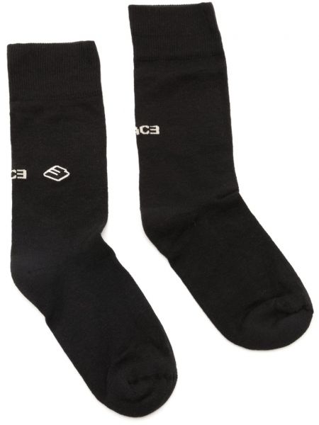 Chaussettes en jacquard Pace noir