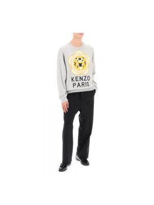 Suéter con rayas de tigre Kenzo negro