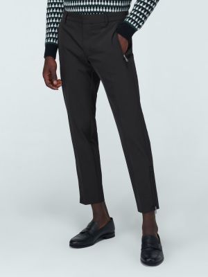 Klasične hlače Prada crna