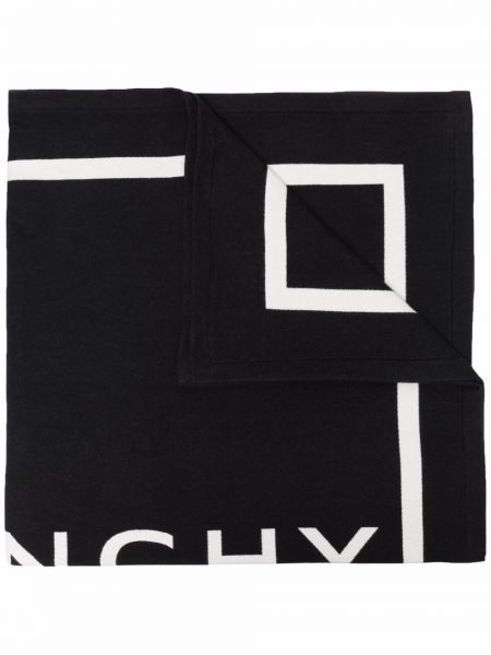 Sciarpa di cotone Givenchy nero