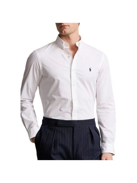 Camisa manga larga deportiva Ralph Lauren blanco