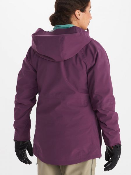 Горнолыжная куртка Marmot фиолетовая