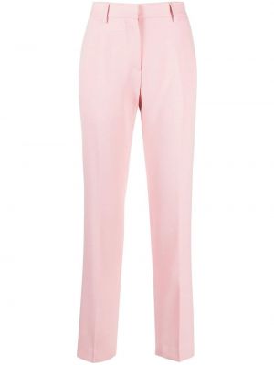 Volnene hlače Burberry roza