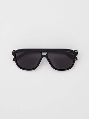 Черные очки солнцезащитные Polaroid