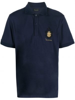 Siuvinėtas polo marškinėliai Billionaire mėlyna