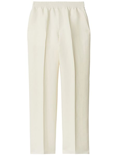 Pantaloni baggy plissettati Burberry beige