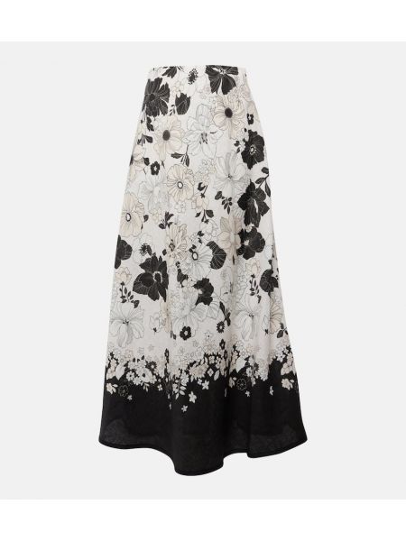 Floral sengetøy maxi skjørt Zimmermann