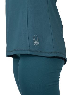 Majica dugih rukava Spyder plava