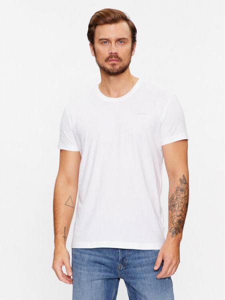 Marškinėliai Gant balta