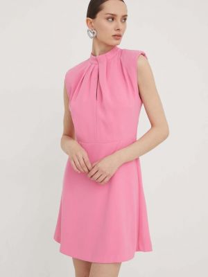 Mini haljina Hugo ružičasta