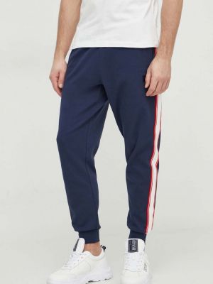 Спортивні штани з аплікацією Liu Jo сині