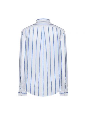 Blusa de lino a rayas Polo Ralph Lauren