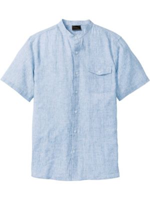 Рубашка с коротким рукавом Bpc Selection голубая