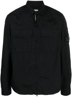 Košile na zip C.p. Company černá