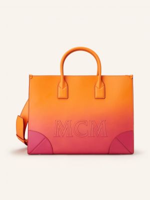 Shopperka Mcm pomarańczowa