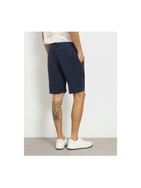 Pantalones cortos lyocell Guess azul
