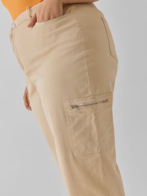 Pantalon cargo Vero Moda beige