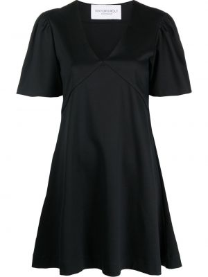 V-hals dress Viktor & Rolf svart