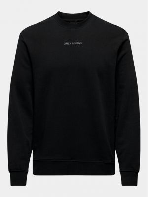 Sweatshirt Only & Sons schwarz